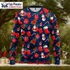 Baby Yoda Detroit Tigers Festive Celebration Ugly Christmas Sweater