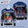 Grinch And Groot Yankees Friends Ugly Christmas Sweater