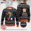 Funny Simpson Houston Astros Holiday Ugly Sweater