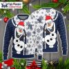 Geometric Yankees Winter Design Ugly Christmas Sweater