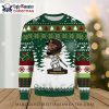 San Diego Padres Ugly Christmas Sweater Red And Reindeer Design