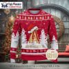 Golden A Los Angeles Angels Ugly Christmas Sweater Winter Theme