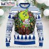 Tropical Palm Tree Detroit Tigers Christmas Ugly Christmas Sweater