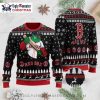 Funny Snoopy Dabbing Boston Red Sox Ugly Christmas Sweater