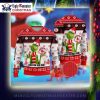 Grinch Red Sox Sweater With Custom Name And Number