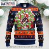 Grinch Detroit Tigers Santa Baseball Ugly Christmas Sweater