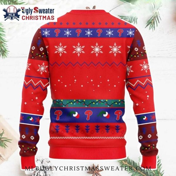 Grinch Fest Philadelphia Phillies Ugly Christmas Sweater