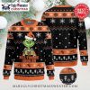 Grinch Orioles Toilet Prank Ugly Xmas Sweater