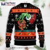 Festive Santa And Snowman SF Giants Ugly Christmas Sweater