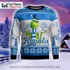 Kansas City Royals Skull Ornament Ugly Christmas Sweater