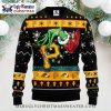 Grinch Pittsburgh Pirates Ugly Christmas Sweater – Naughty Or Nice