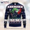 Grinch And Scooby-doo Yankees Holiday Split Ugly Sweater