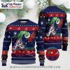 Groot Hugging Baseball Atlanta Braves Ugly Christmas Sweater