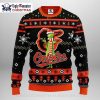 Groot Hug Christmas Wreath Baltimore Orioles Ugly Sweater