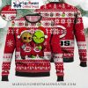 Grinch Stealing Christmas Cincinnati Reds Ugly Sweater