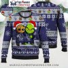 Dinosaur Catcher Colorado Rockies Ugly Christmas Sweater