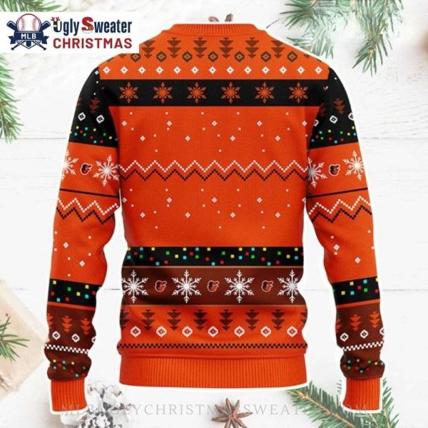 Ho Ho Ho Mickey Baltimore Orioles Ugly Xmas Sweater