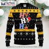 Bulldog In Pirates Wreath Ugly Christmas Sweater