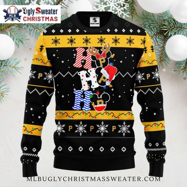 Ho Ho Ho Mickey Mouse Pirates Christmas Sweater