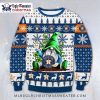 Houston Astros Grinch And Scooby-doo Merry Christmas Split Design Sweater