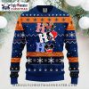 Houston Astros Mascot Orbit Winter Wonderland Ugly Sweater