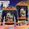 Houston Astros Personalized Go Astros Snowflake Ugly Sweater