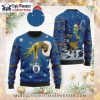 Tropical Palm Tree Detroit Tigers Christmas Ugly Christmas Sweater