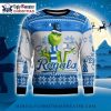 Kansas City Royals Snoopy Dab Dance Ugly Christmas Sweater