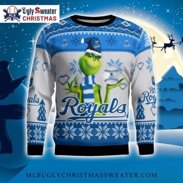 Kansas City Royals Grinch Winter Wonderland Ugly Sweater