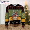 Custom Name KC Royals Red And Blue Snowflake Ugly Sweater