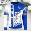 Cute Gnome Trio Kansas City Royals Ugly Christmas Sweater