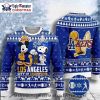 Los Angeles Dodgers Duo Celebration Black Ugly Christmas Sweater