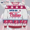 Snoopy Dabbing Philadelphia Phillies Ugly Sweater