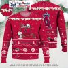 Los Angeles Angels Ugly Christmas Sweater With Mickey Ho Ho Ho Design