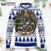 Dodgers Grinch Stealing Christmas Lights Ugly Sweater