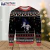 Dodgers Duo Fun Ugly Christmas Sweater – Red And Yellow Design