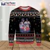 Customizable Name Dodgers Blue Christmas Sweater