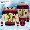 Holiday Presents And Snowman Boston Red Sox Ugly Christmas Sweater