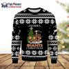 MLB San Francisco Giants Custom Name Snowflake Christmas Sweater