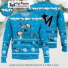 Miami Marlins Grinch Foundation Red Ugly Christmas Sweater