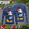 Snoopy Tampa Bay Rays Striped Ugly Christmas Sweater