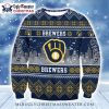 Milwaukee Brewers Drink Up Grinch Ugly Christmas Sweater