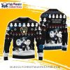 Santa Hat Milwaukee Brewers Christmas Sweater With Festive Trees