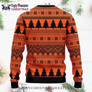 Minions Decorate Christmas Tree SF Giants Ugly Christmas Sweater