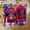 Minnesota Twins Bold Logo And Emblem Two-Toned Ugly Sweater