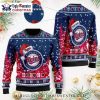 Minnesota Twins Santa Hat Logo Ugly Christmas Sweater