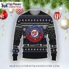 Baby Yoda Baseball Nationals Ugly Christmas Sweater – Cute Design