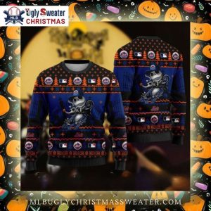 New York Mets Jack Skellington Ugly Christmas Sweater – MLB Fans