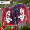 Personalized  Boston Red Sox Ugly Sweater With Sox Logo And Holiday Theme