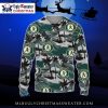 Reindeer And Snowflakes Oakland Athletics Ugly Christmas Sweater